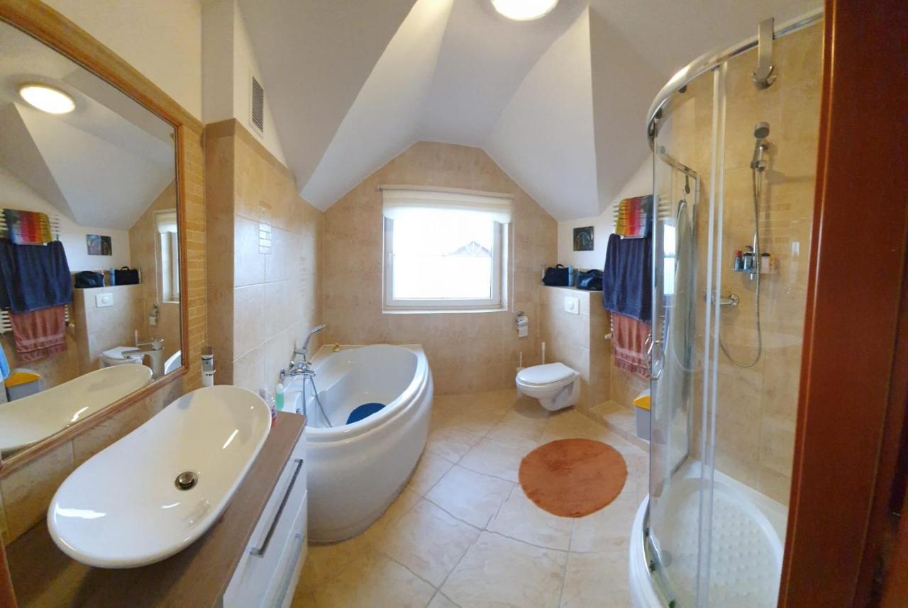 Villa Leika - Panoramablick am Riesengebirge Myslakowice Bagian luar foto