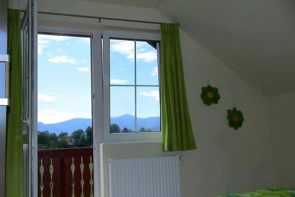Villa Leika - Panoramablick am Riesengebirge Myslakowice Bagian luar foto